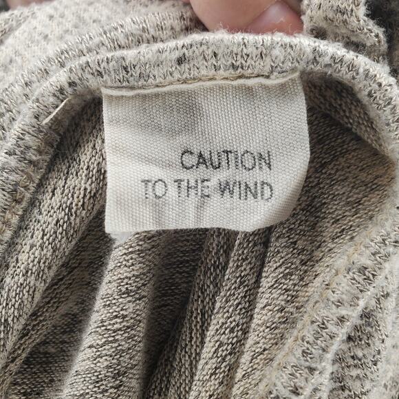 Caution to the Wind Tan Top Large - Picture 6 of 6